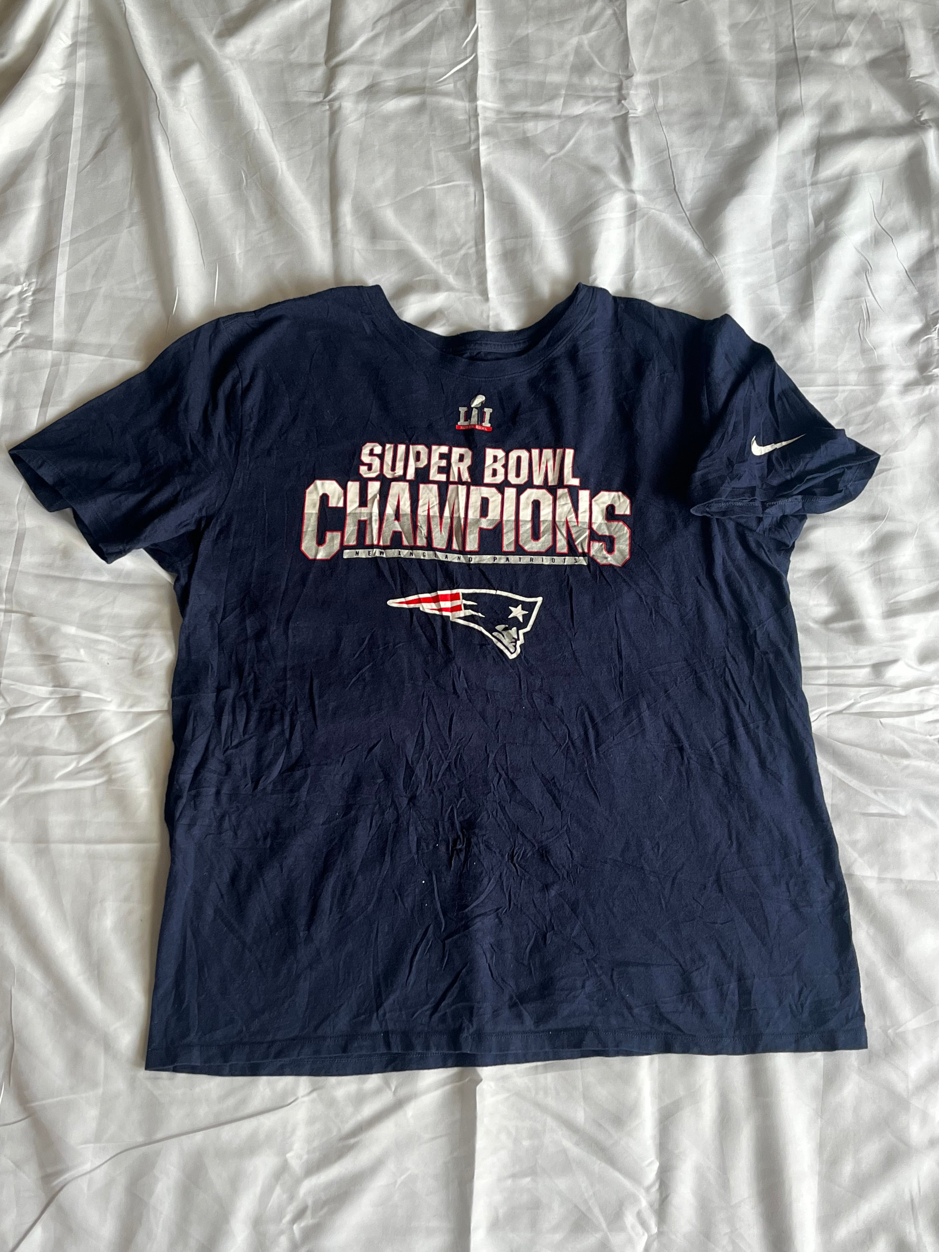 New England Patriots Super Bowl t shirt