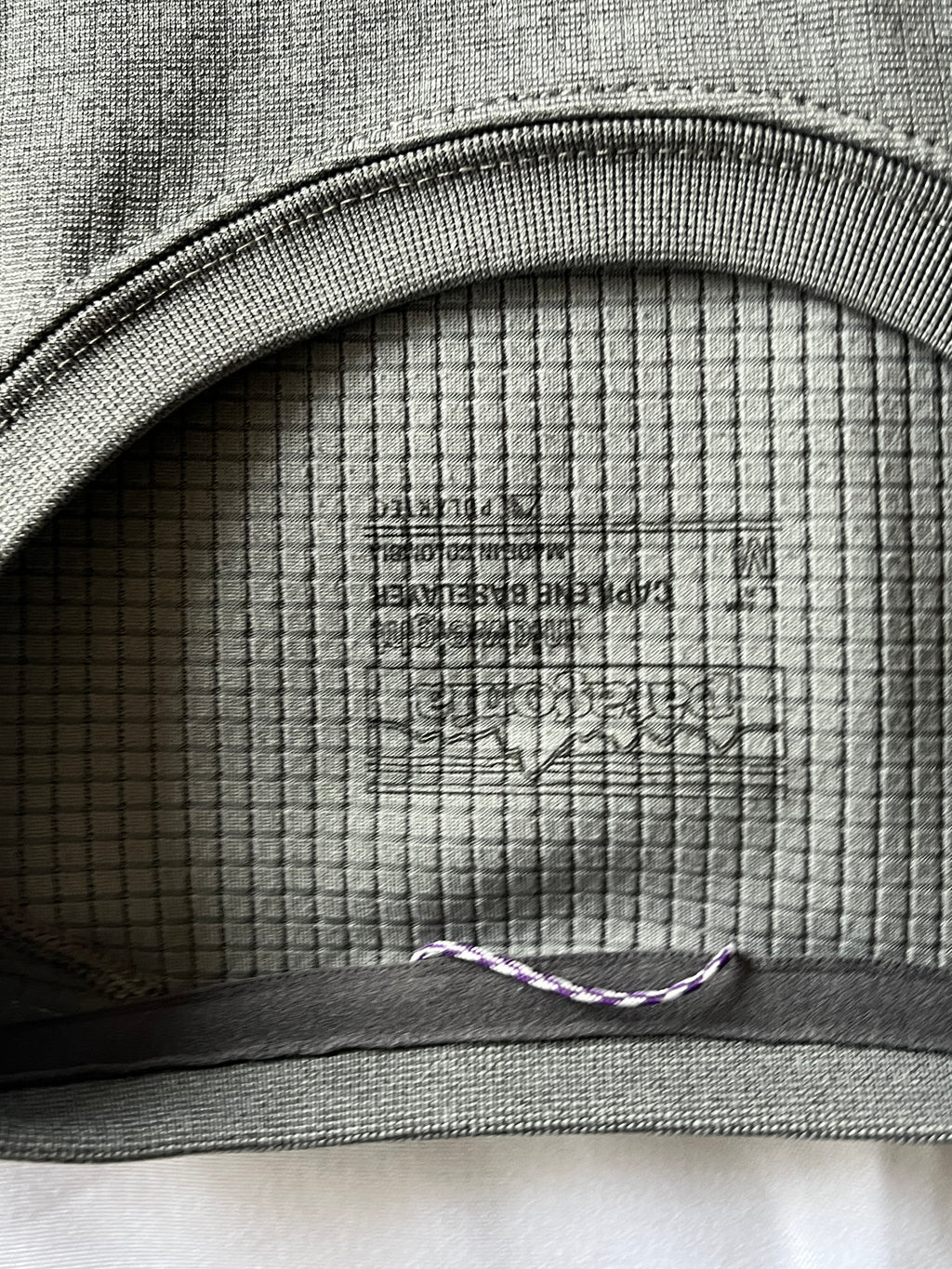 Gray Patagonia base layer