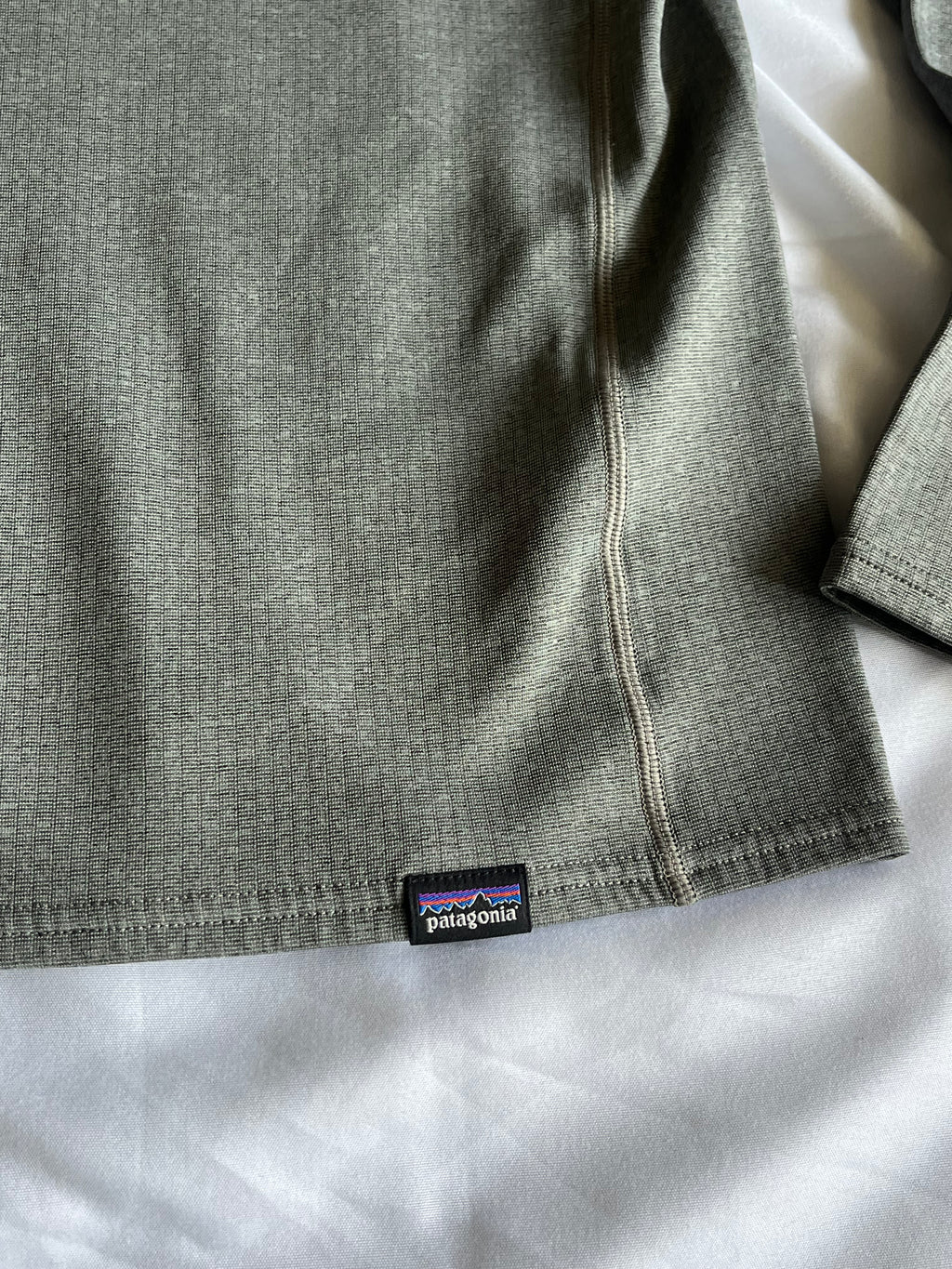 Gray Patagonia base layer