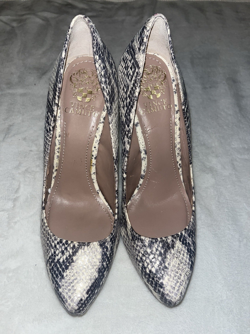 Vince Camuto Snakeskin Women’s Platform Heels US 7.5B