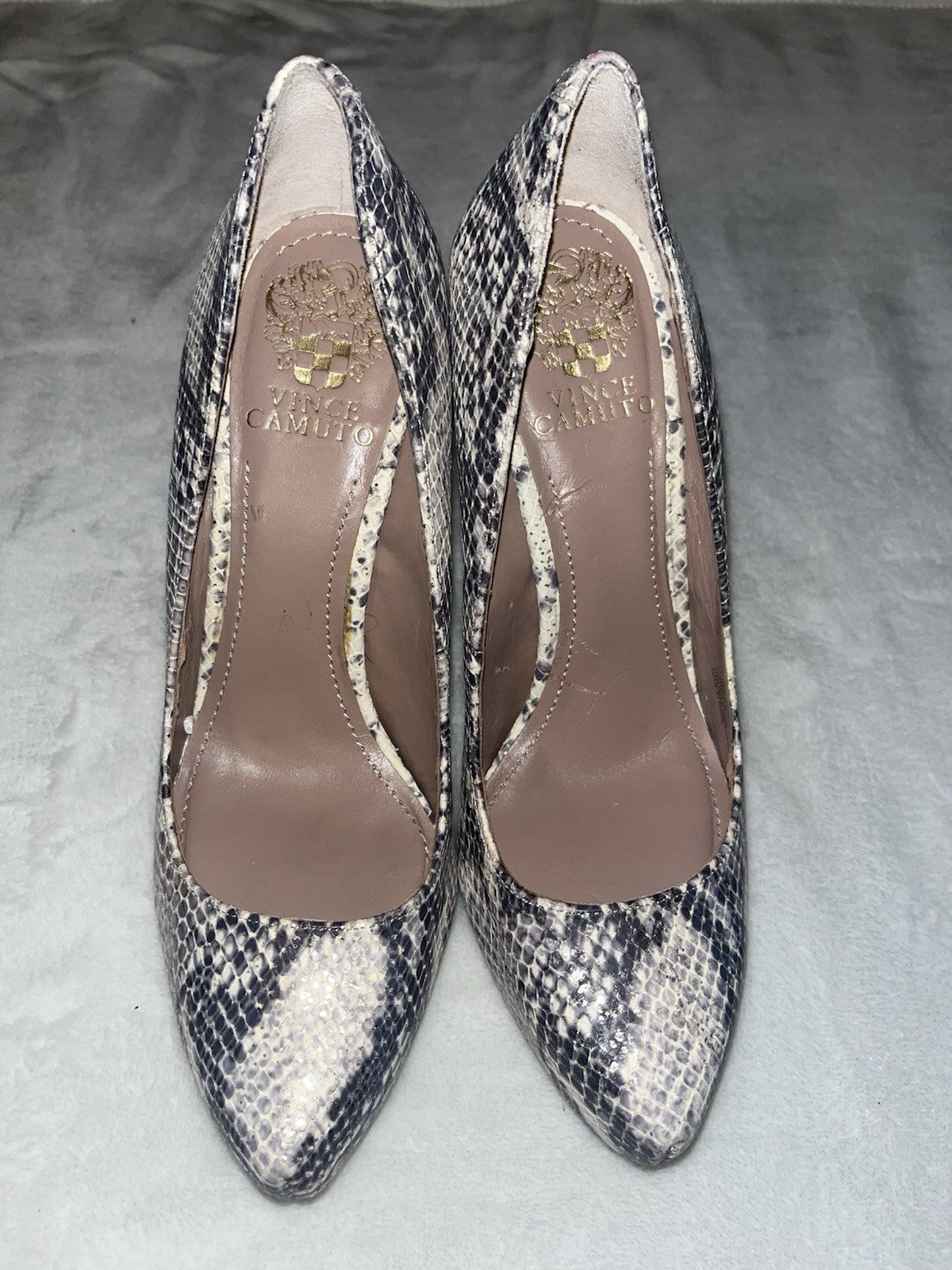 Vince Camuto Snakeskin Women’s Platform Heels US 7.5B