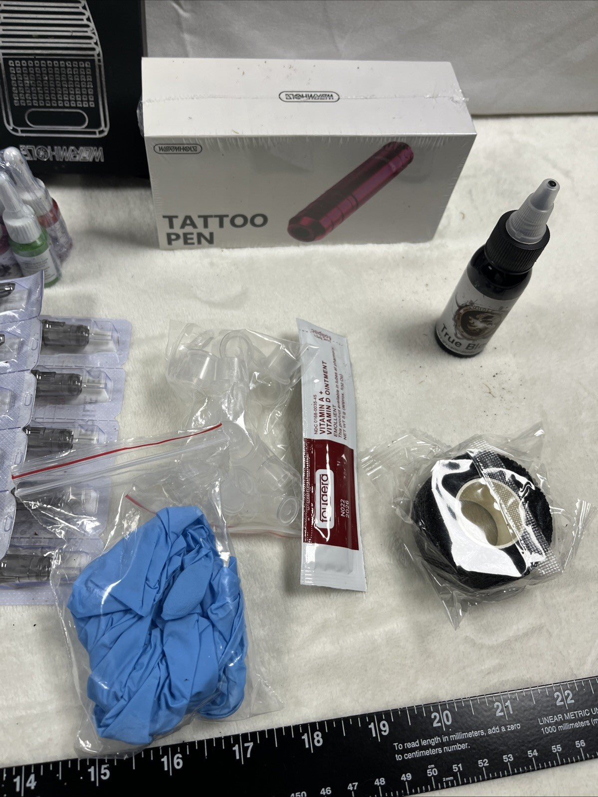NWOT Wormhole Tattoo Gun  Kit For Beginners  . Open Box
