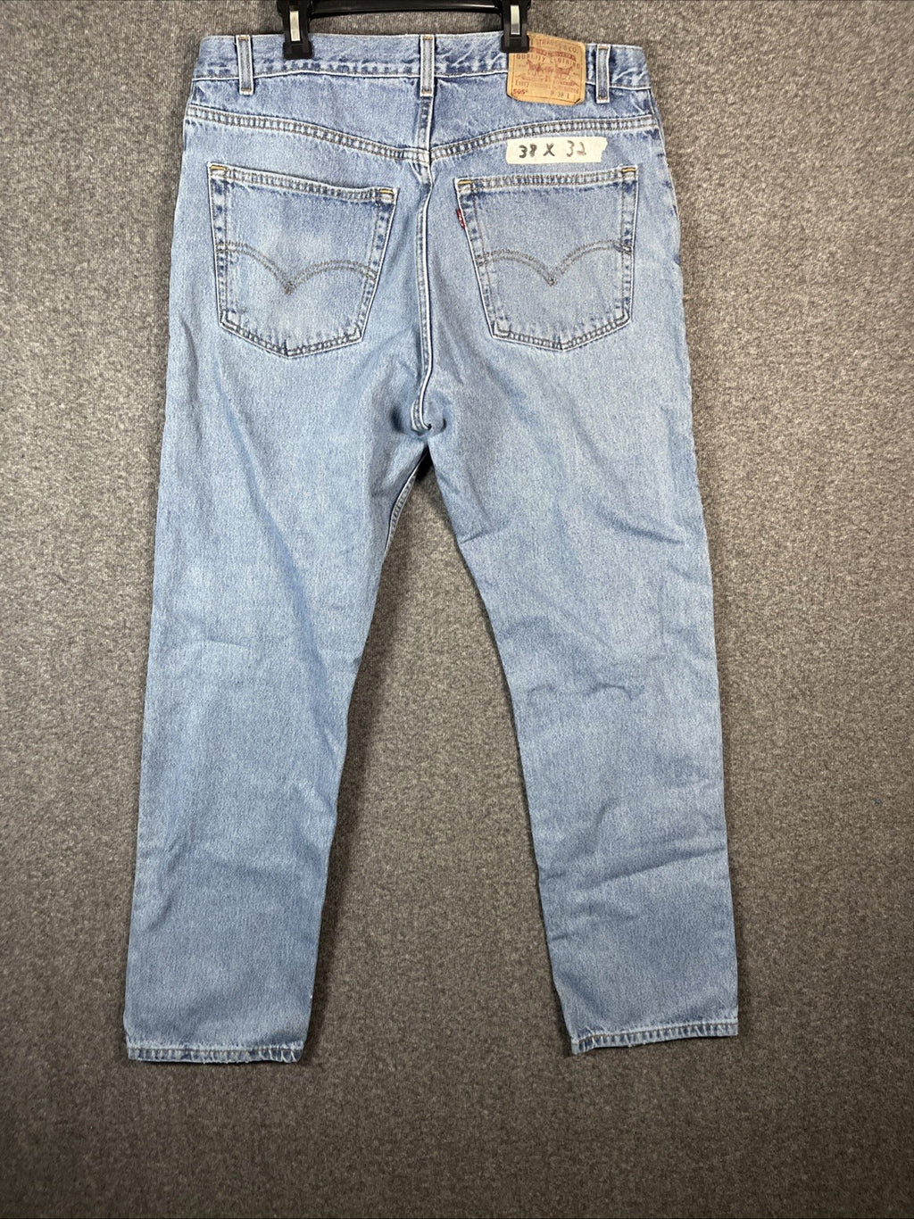 Levi's 505 Men's Cotton Jeans - Light Stonewash