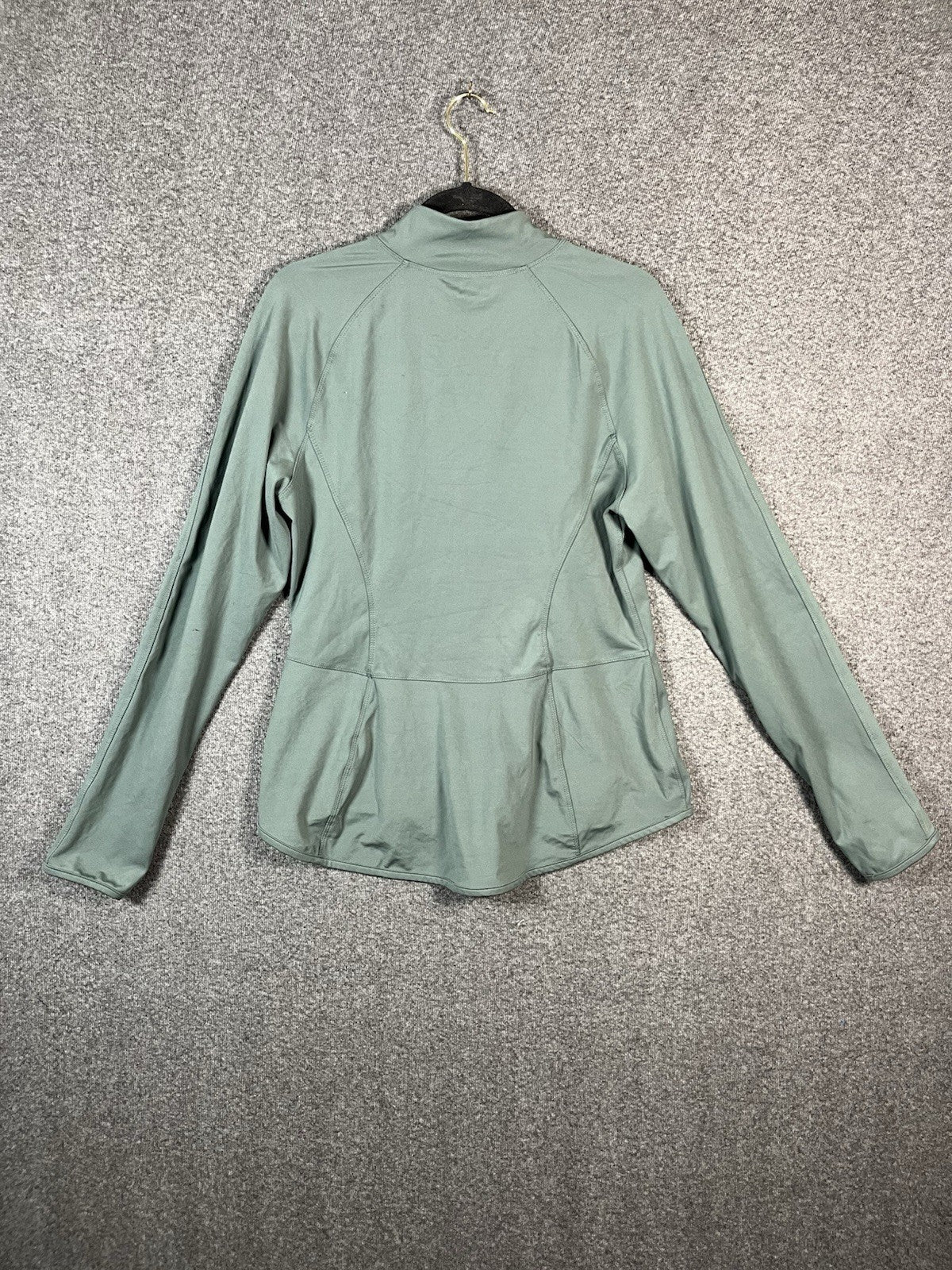 yogalicious jacket Woman’s Active Green XL Longsleeve 1/4 Collar 