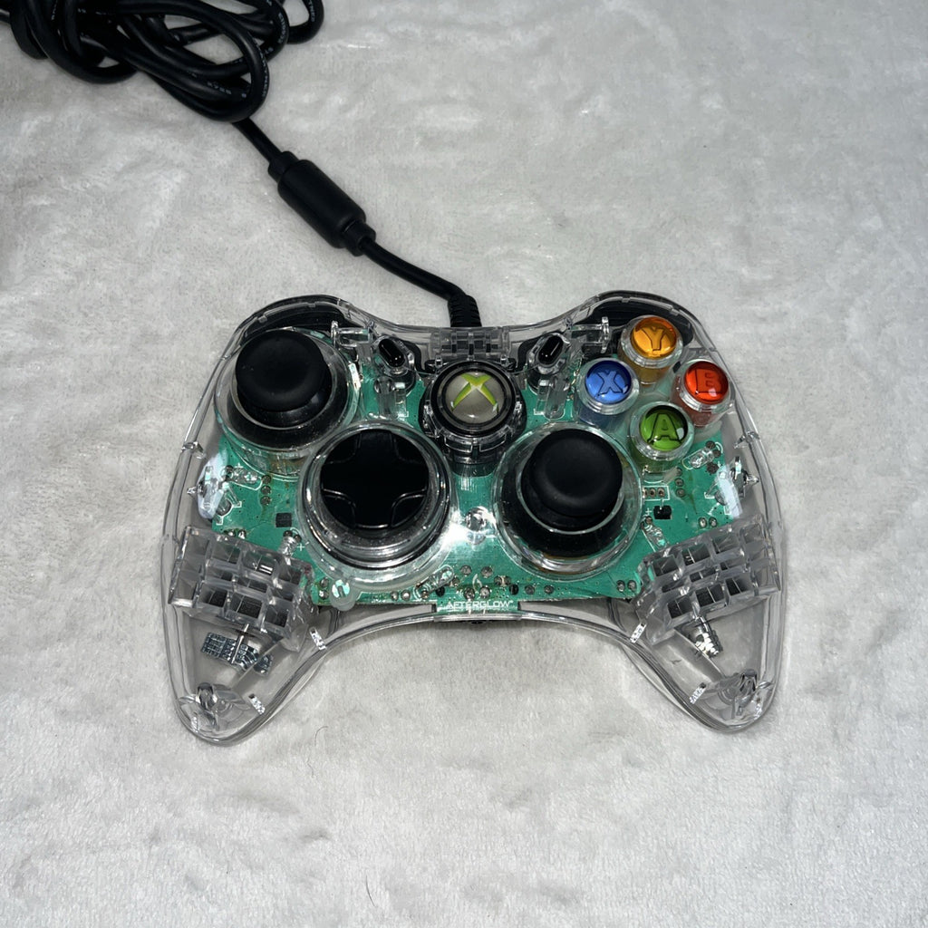Xbox 360 Afterglow Ax.1 Wired Controller Featuring SmartTrack Untested