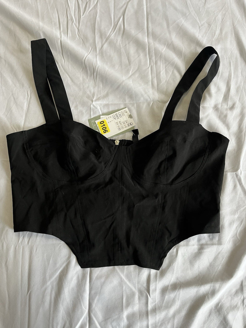 Dividend Bralette Women’s Black Size Large