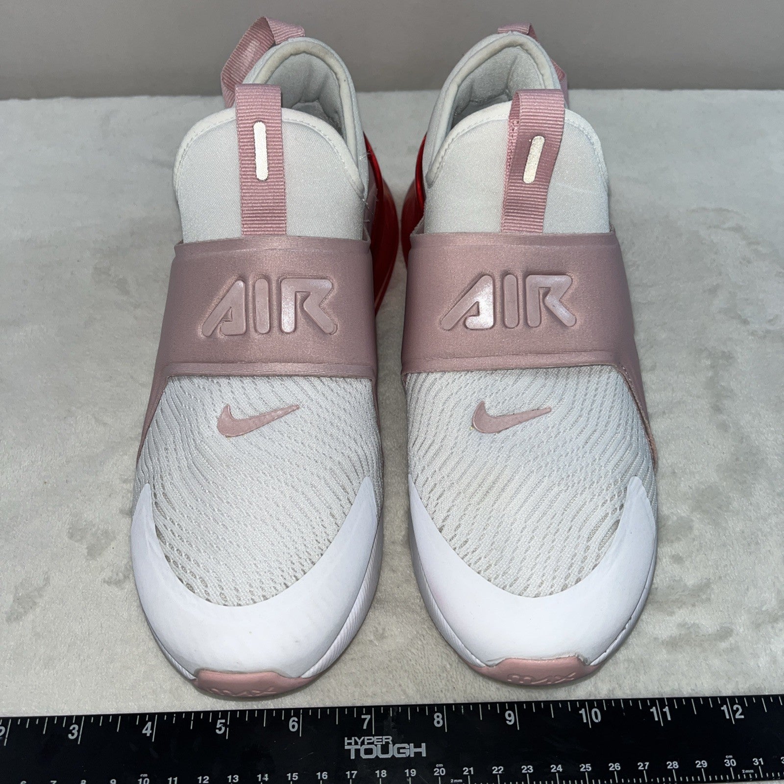 Size 7Y- Nike Air Max 270 Extreme Low White Pink Glaze