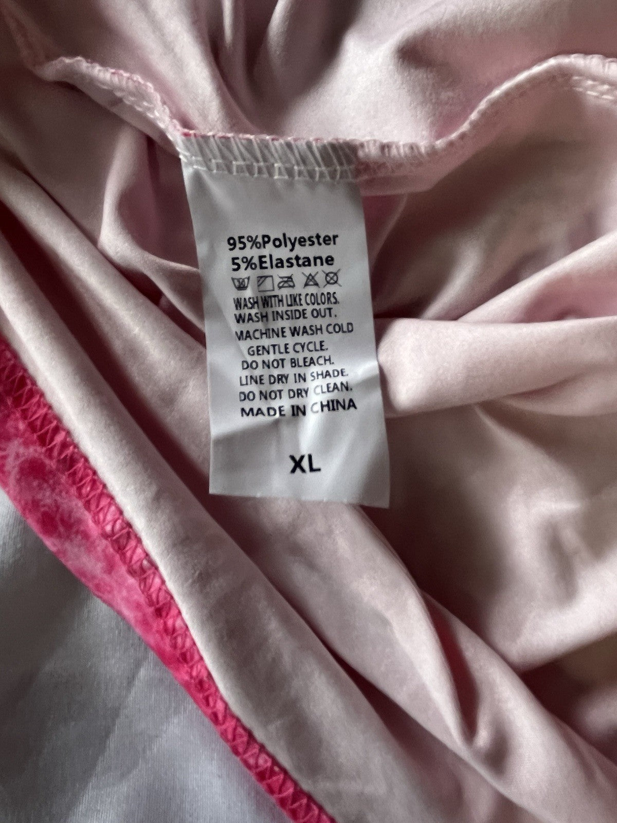 Fashion Nova Addison Washed Mini Dress Women’s Pink Size XL