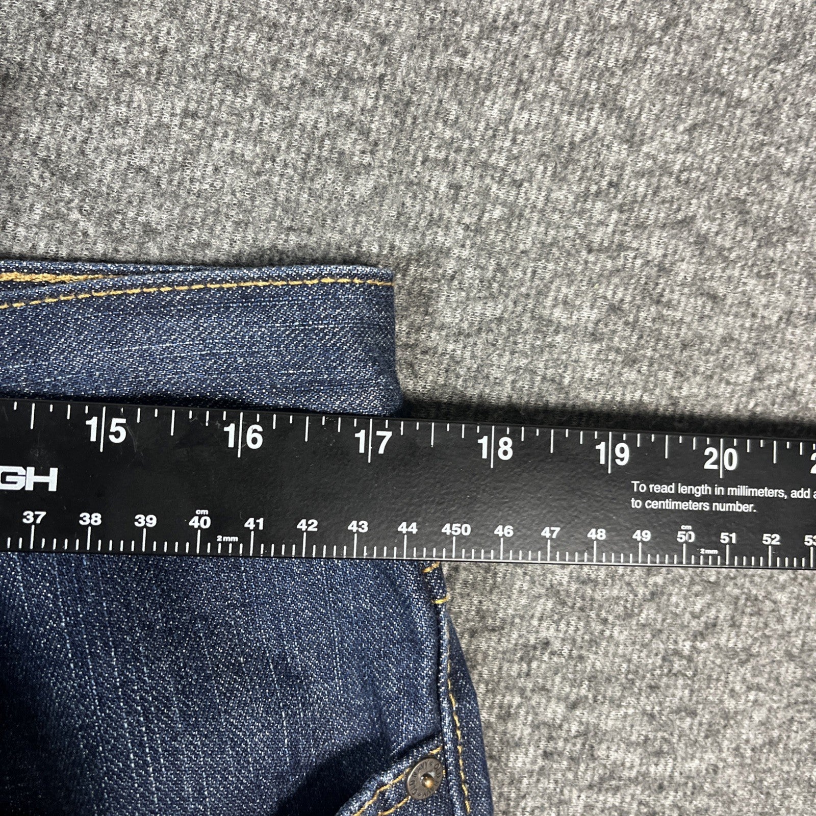 Old Navy boot cut blue denim jeans authentic original button fly men’s 33×30