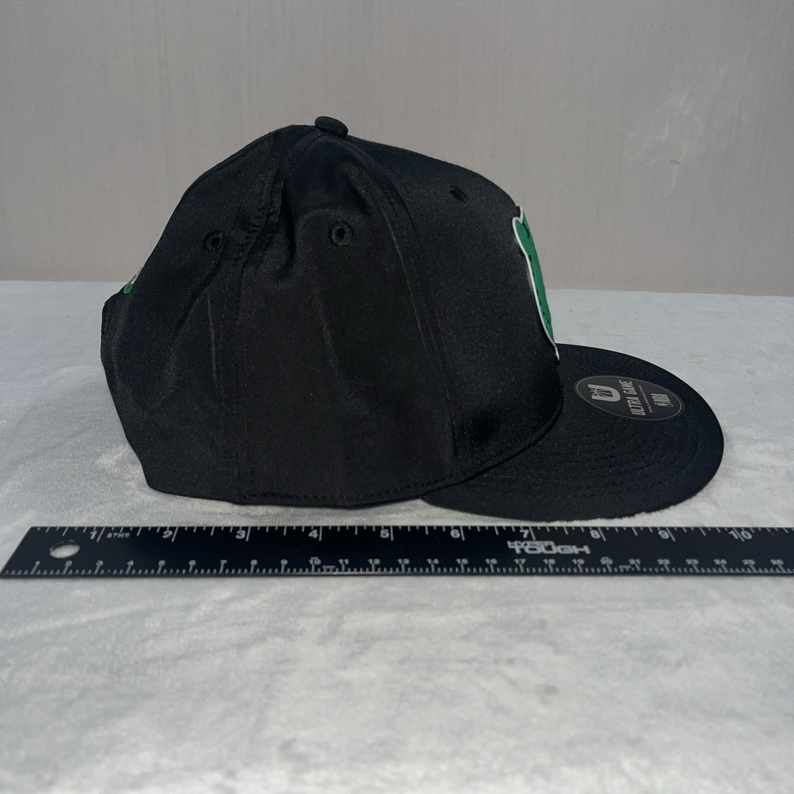 NEW Boston Celtics Ultra Game NBA One-Size Snapback Black Cap w/Green Logo