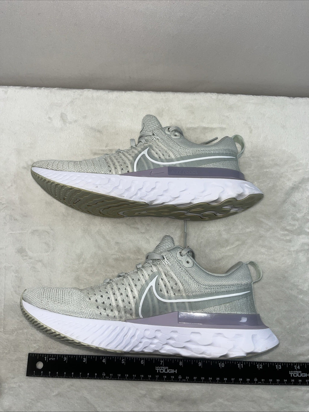 Size 11 - Nike React Infinity Run Flyknit 2 Light Silver Lilac W