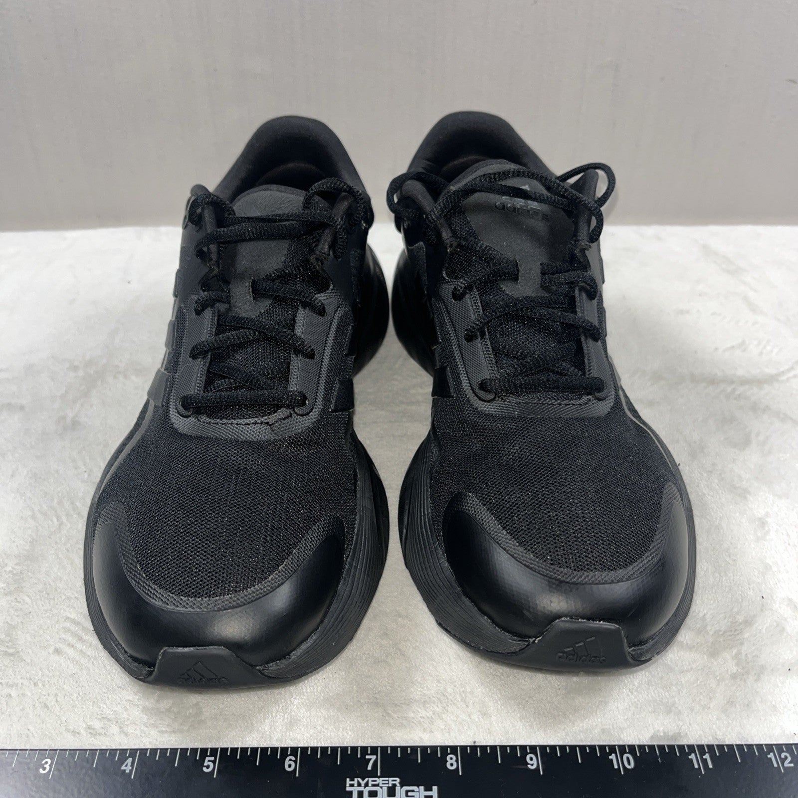 Adidas Bounce Shoes Women Black Athletic Sneakers Size 8 