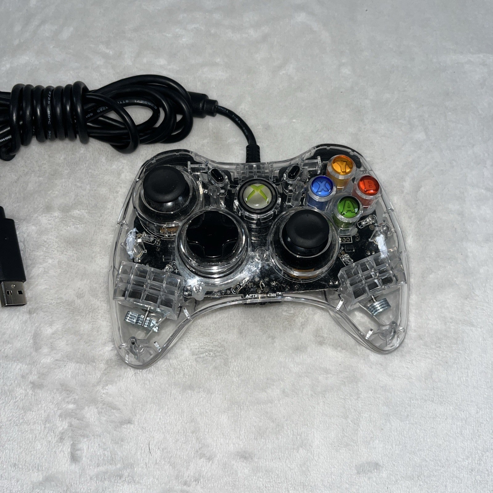 Xbox 360 Afterglow Ax.1 Wired Controller Featuring SmartTrack Untested