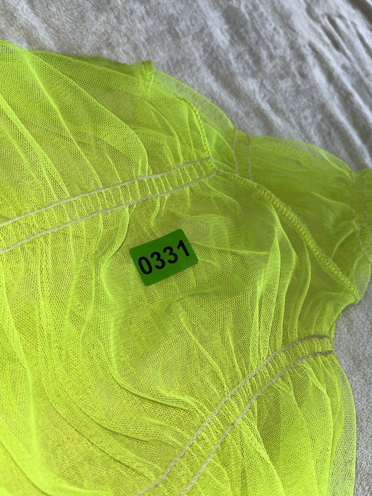 SHEIN Lime Green Swim Suit Cover Dress M Womens 