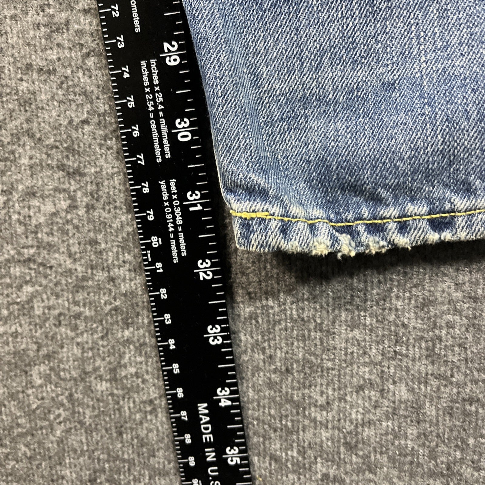 Vintage Polo Jeans Co Ralph Lauren Jeans Blue Loose Fit Men's Size 38 X 32