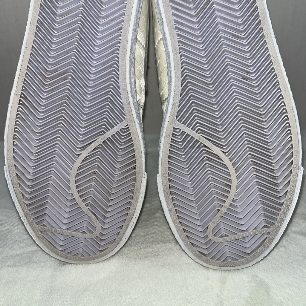 Nike Womens Blazer Shoes Mid Top Checkered White Size 8.5 Stylish 