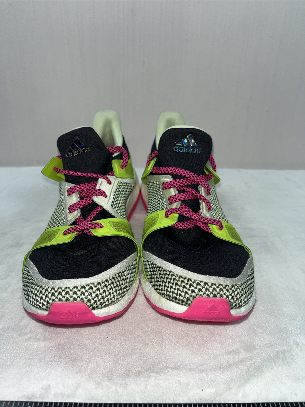 Adidas Pure Boost X Women’s Running Shoe Size 8 Athletic Multicolor Lace Up 