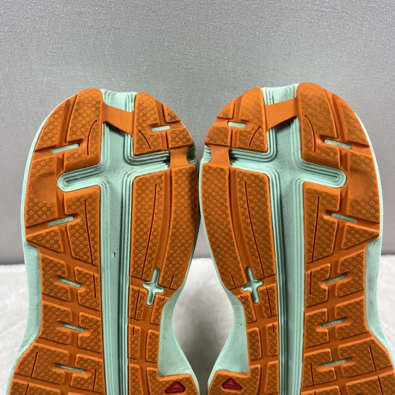 Salomon Aero Glide Granite Green Tan Size 8 Women’s Energy Foam