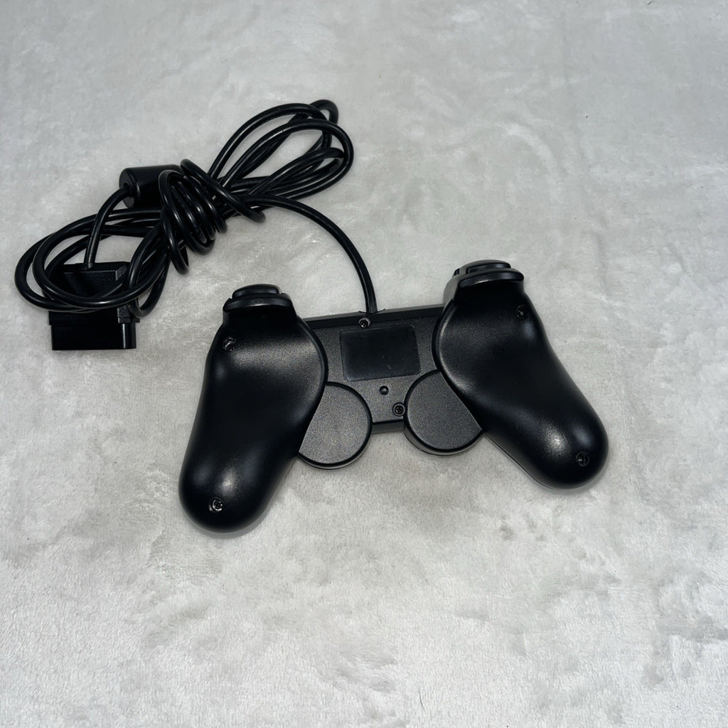 PS2 Controller Compatible with Sony Playstation 2 & Ps1 / Psone, Black Untested