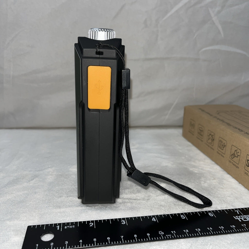 Emergency Solar Hand Crank Weather Radio 2000mAh Power Bank Charger Flash Light