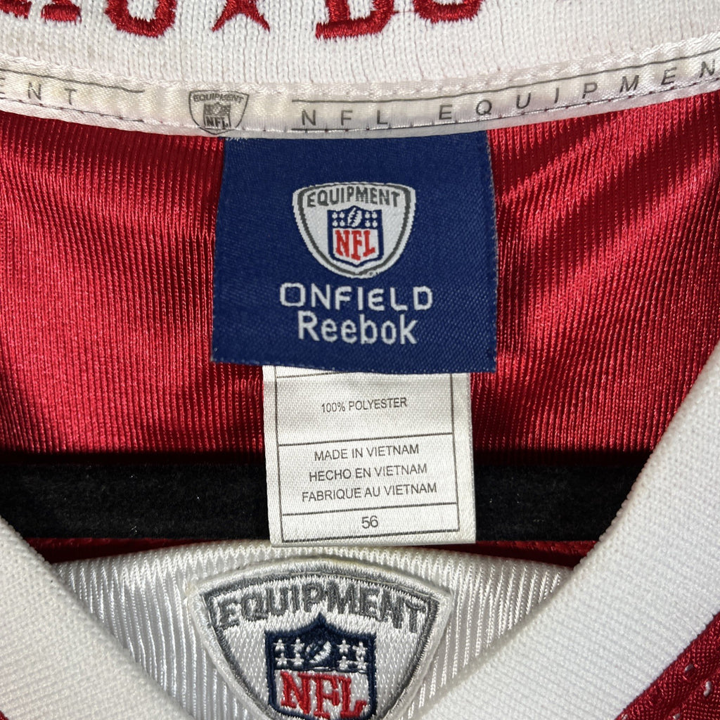 Reebok Terrell Suggs Pro-Bowl Jersey Red Size 56 Authentic Stitched