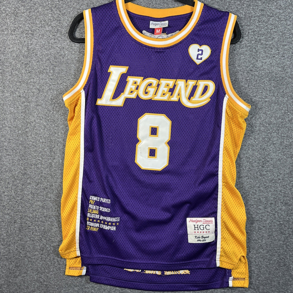 Kobe Bryant- Headgear  Classics The Mamba Legend #8 #24 & #2 Lakers Men's M