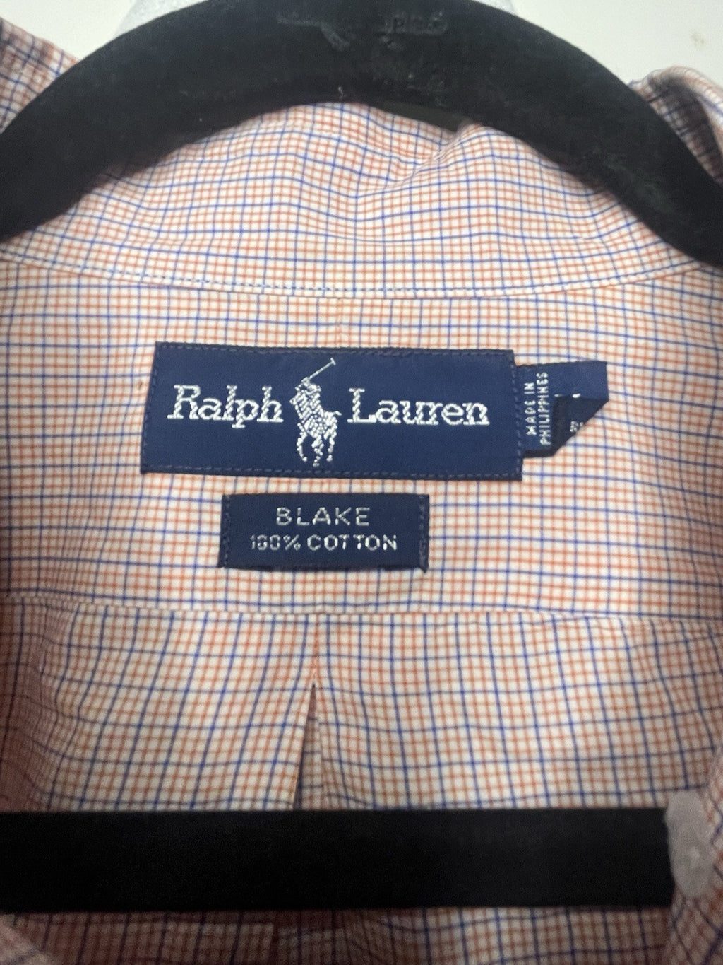 Polo RALPH LAUREN Blake Men's Long Sleeve Button Up Shirt Size M 100% Cotton