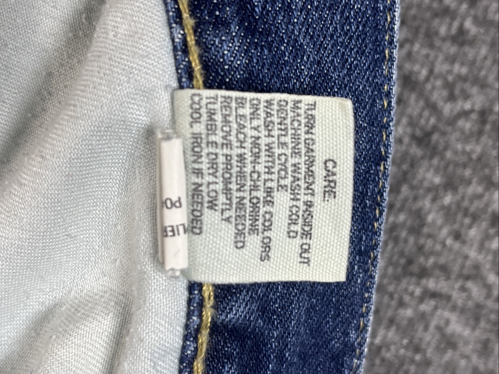 Vintage Polo Ralph Lauren Authentic Dungarees jeans 40Tx36 5 Pockets 