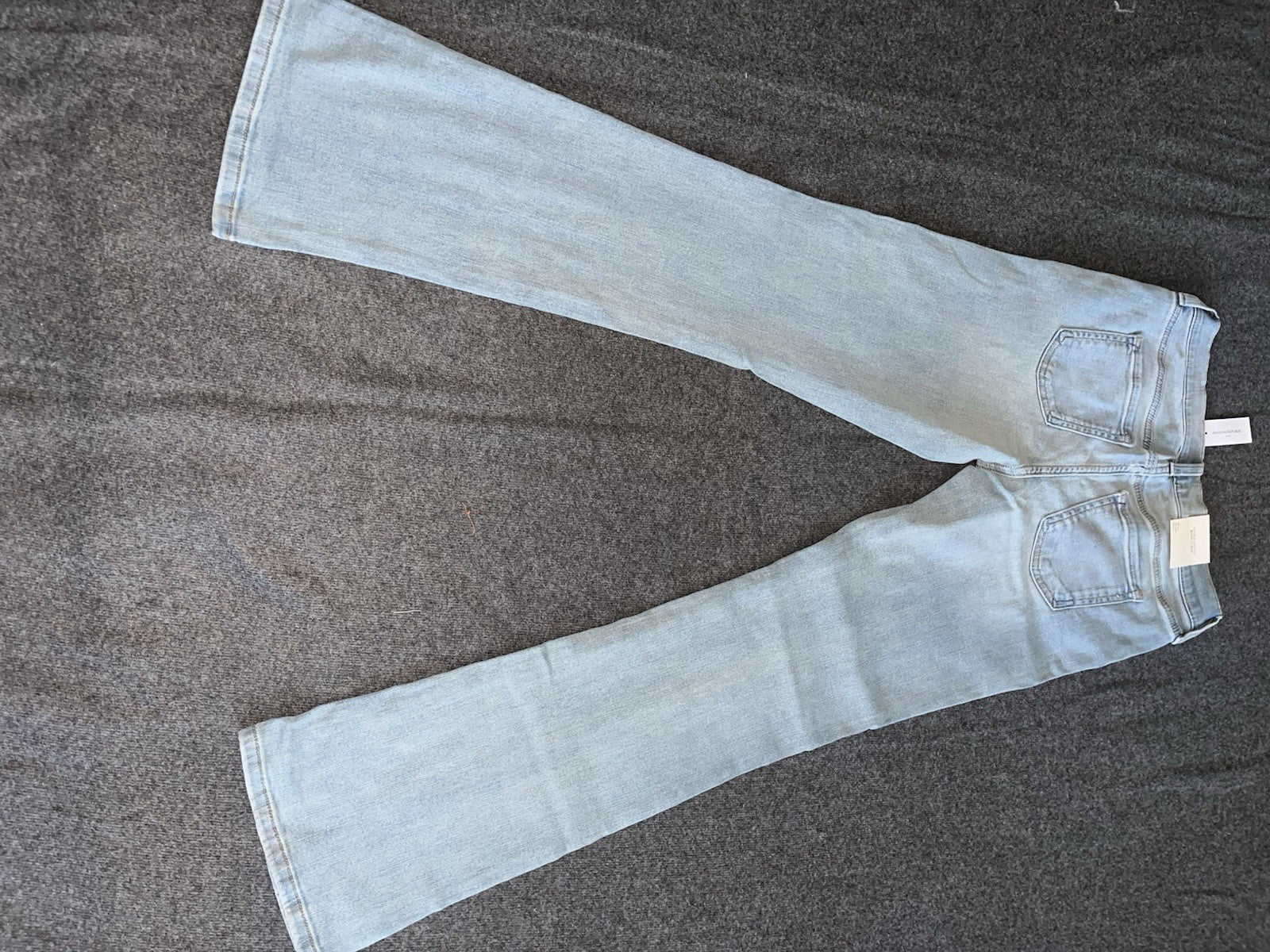 Banana Republic Women’s Jeans Stonewashed 26/0 Mid Rise Bootcut Button Zipper 