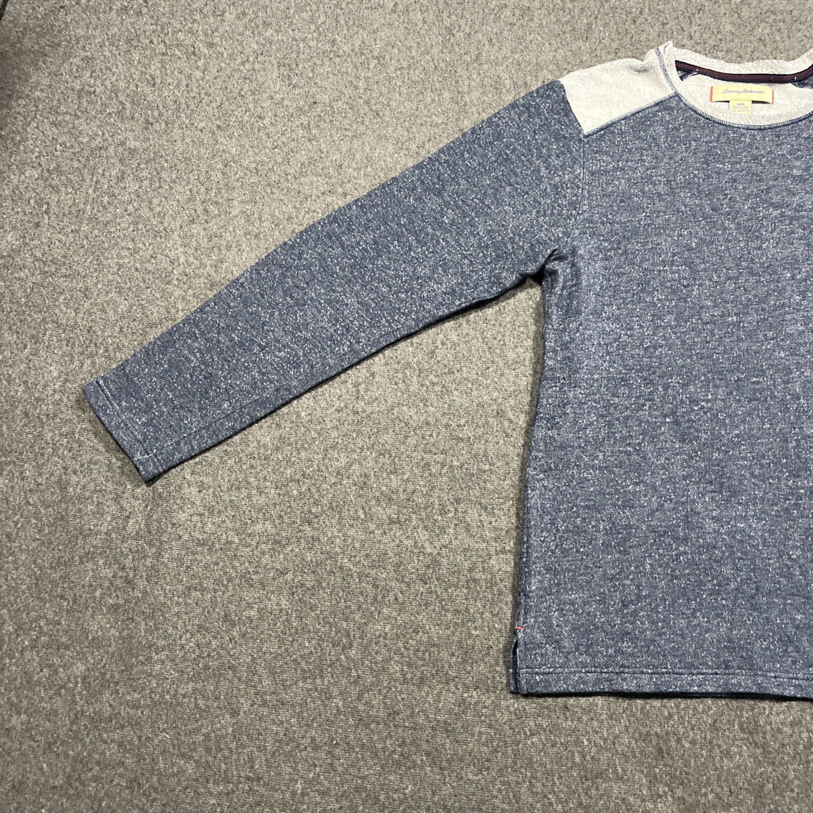Tommy Bahama Sweater Mens XL Blue Knit Pullover Lightweight Sweatshirt Adult A4