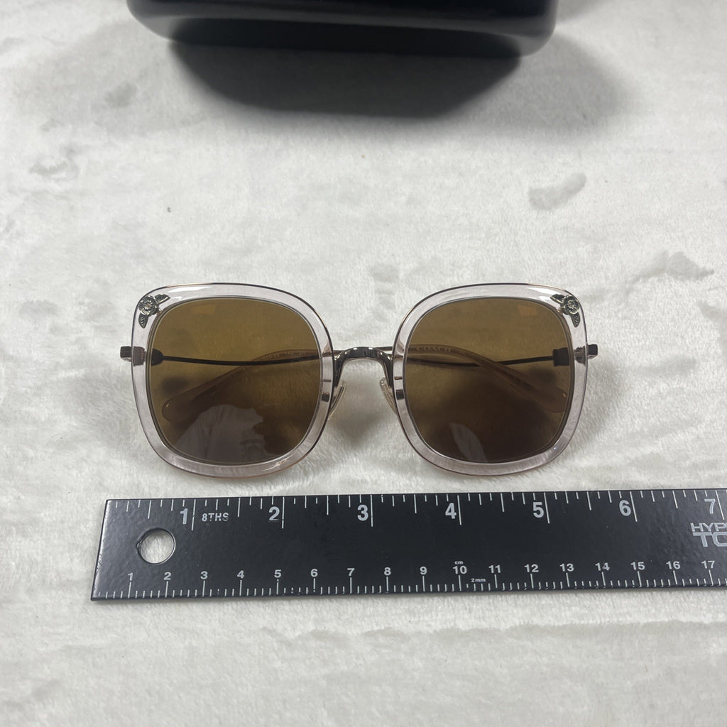Coach Rose Gold L1081 HC7101B 933113 53-23-140 Oversized Sunglasses