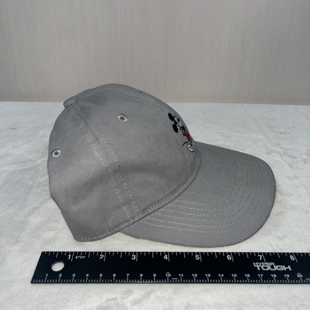 Disney Mickey Mouse Hat One Size Adjustable Cotton Unisex GMC23456 Gray