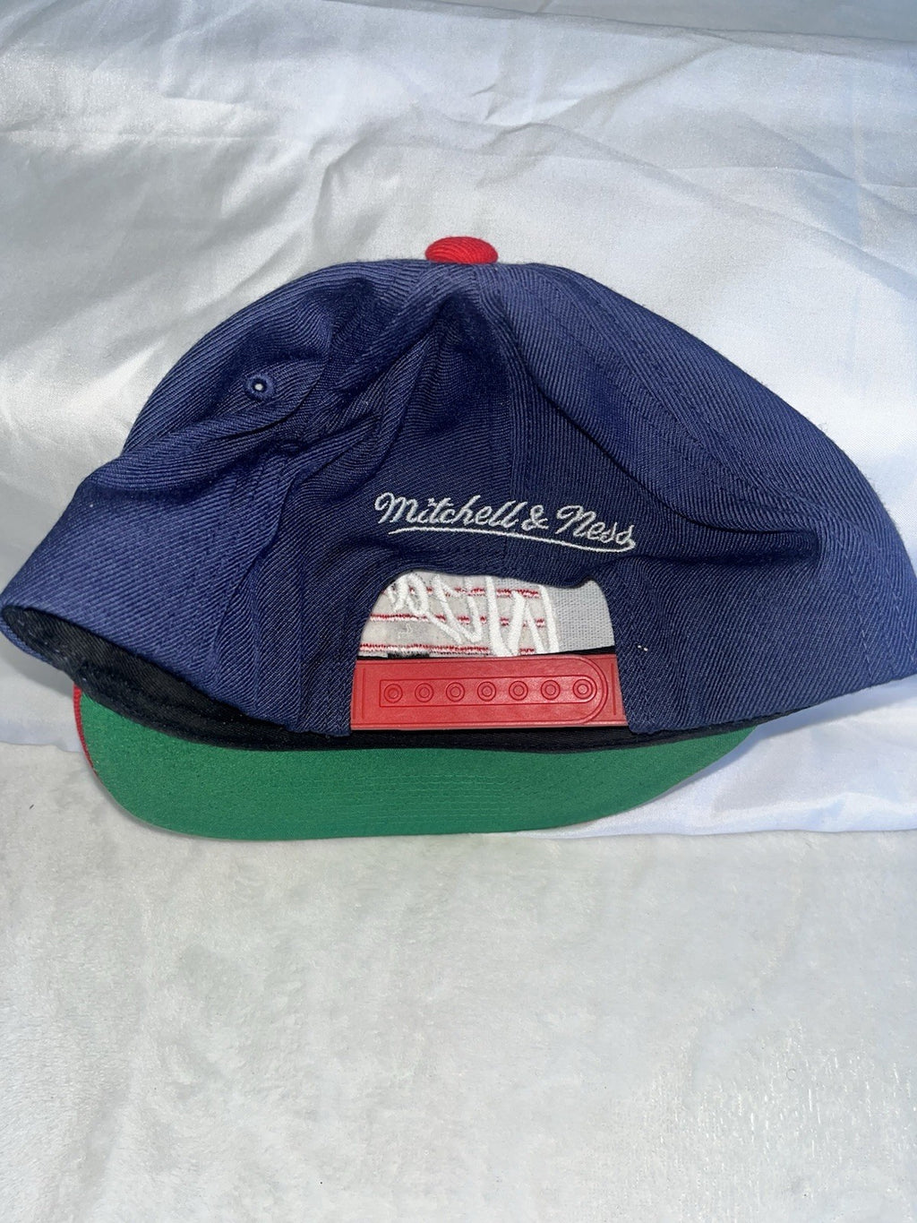 Michel and Ness Washington Wizards SnapBack Cap Adjustable One Size
