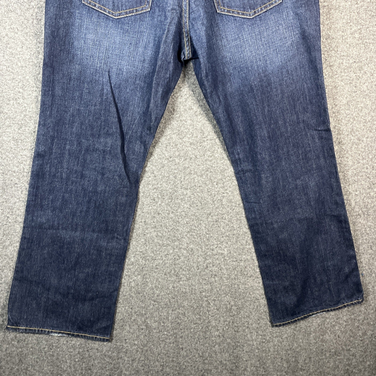 Old Navy boot cut blue denim jeans authentic original button fly men’s 33×30