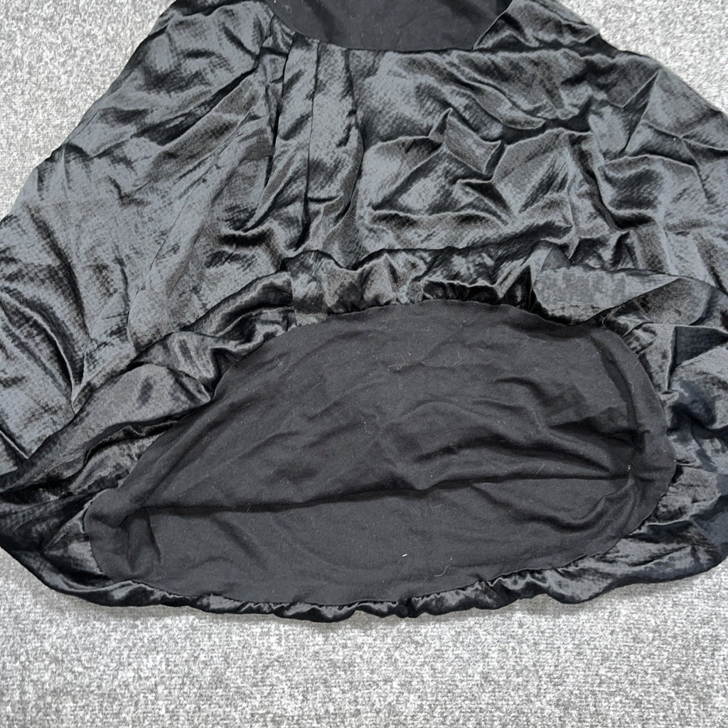 Bllack Noir Womens Tank Top Silk Blend Size Small Loose Fit Scoop Neck Pullover