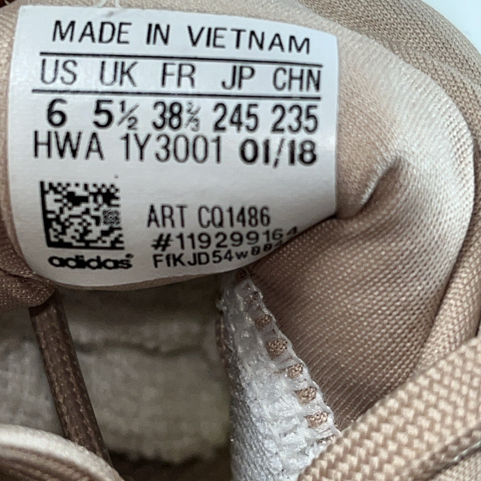 Size 6 - adidas Alphabounce Beyond Beige 2022