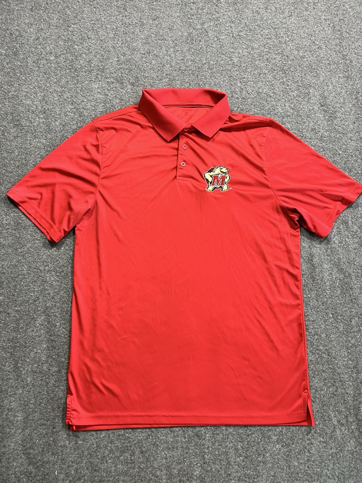 Maryland Terps Vintage Shirt Red, NCAA 2002 Champions, Large