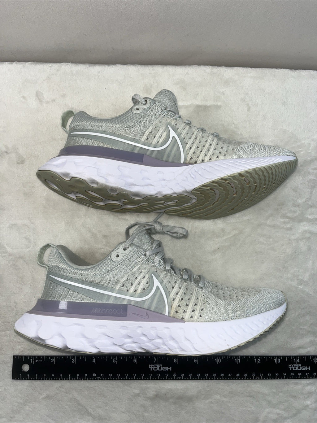 Size 11 - Nike React Infinity Run Flyknit 2 Light Silver Lilac W