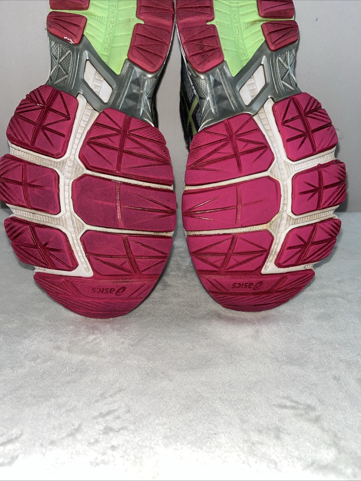 Size 7 - ASICS GT 1000 4 Silver Pistachio Pink W