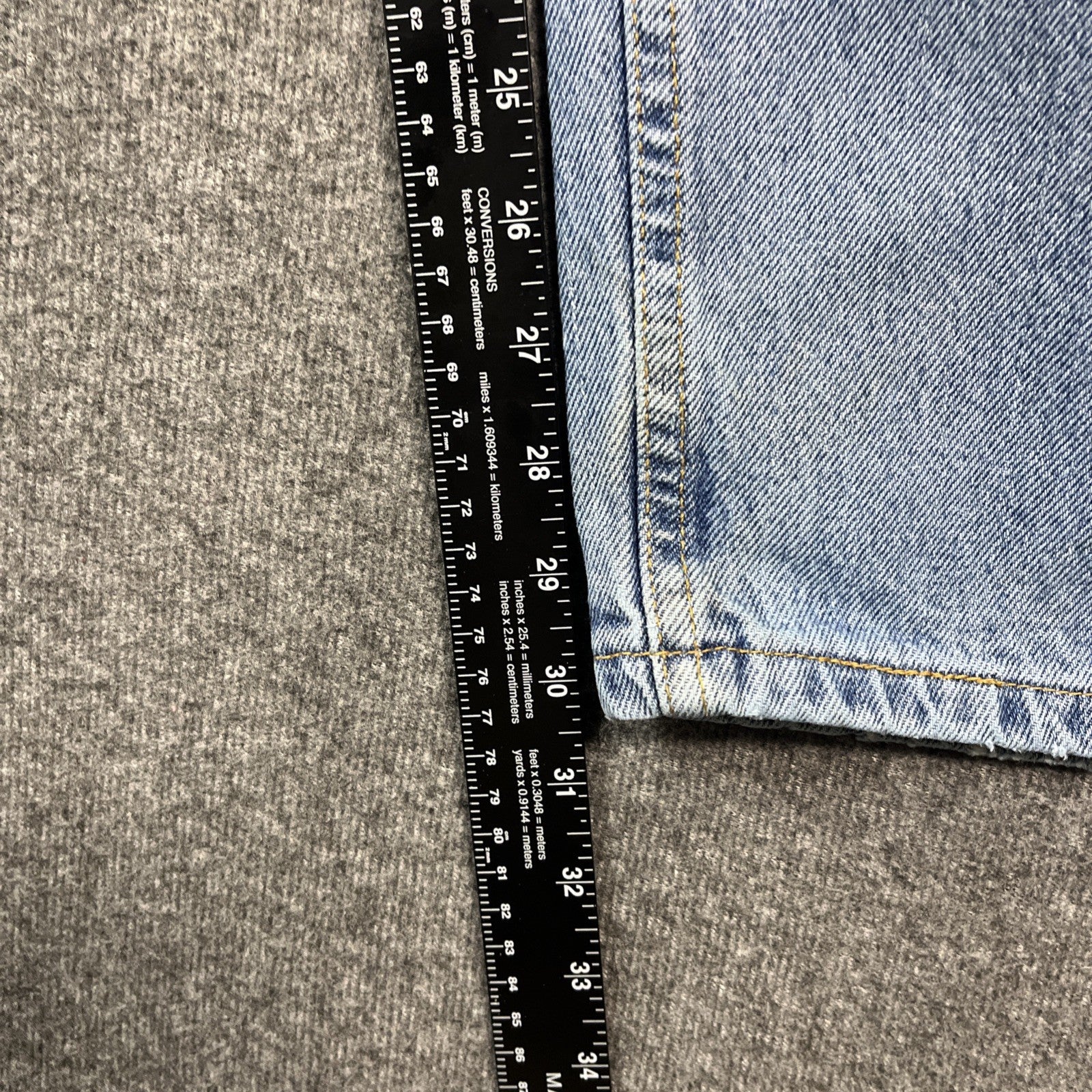 Levi's 505 Men's Cotton Jeans - Light Stonewash