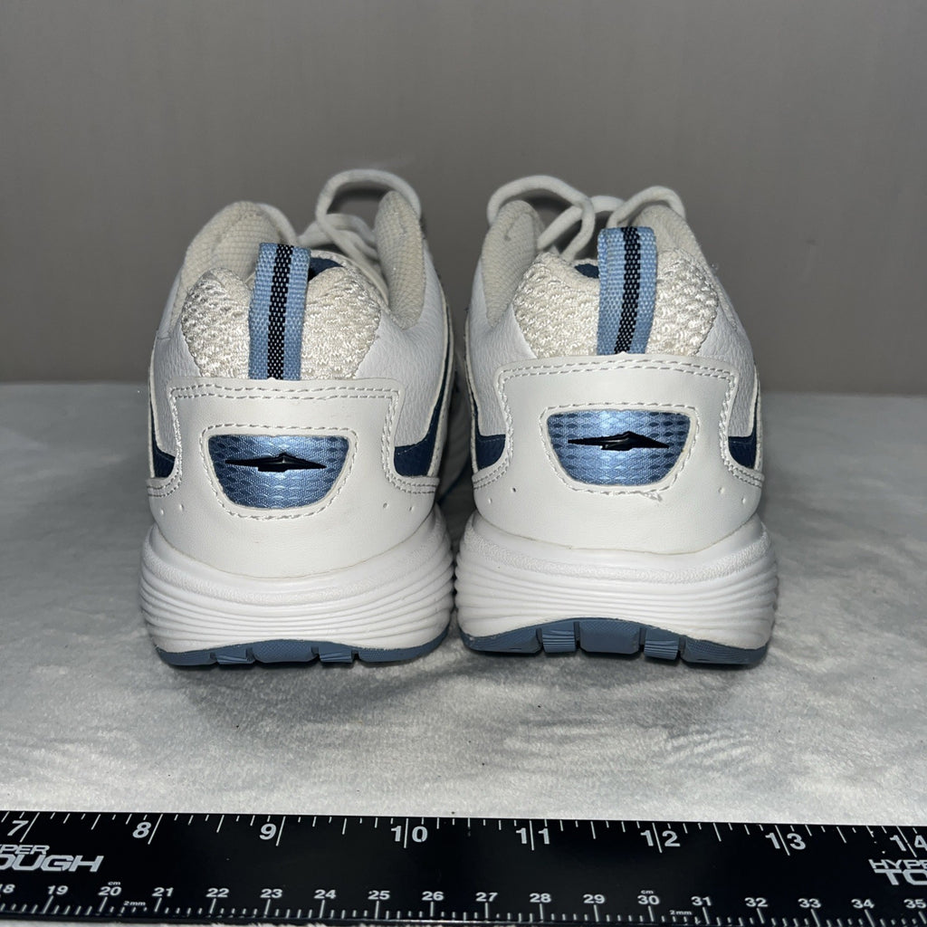 Avia Women’s Athletic Walking And Toning Shoes White Blue Size 8.5 