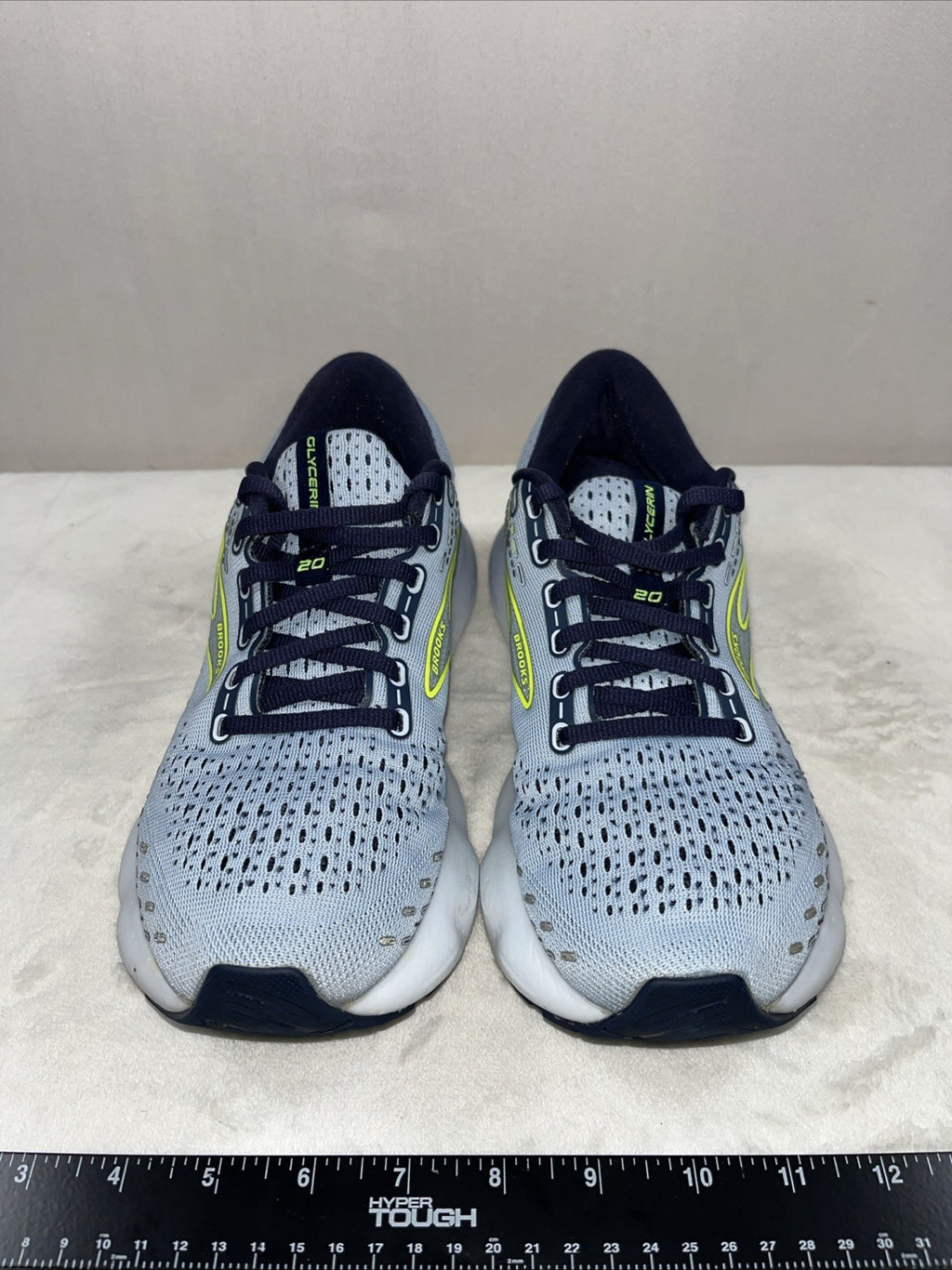 Size 8.5 - Brooks Glycerin GTS 20 Light Blue Nightlife W