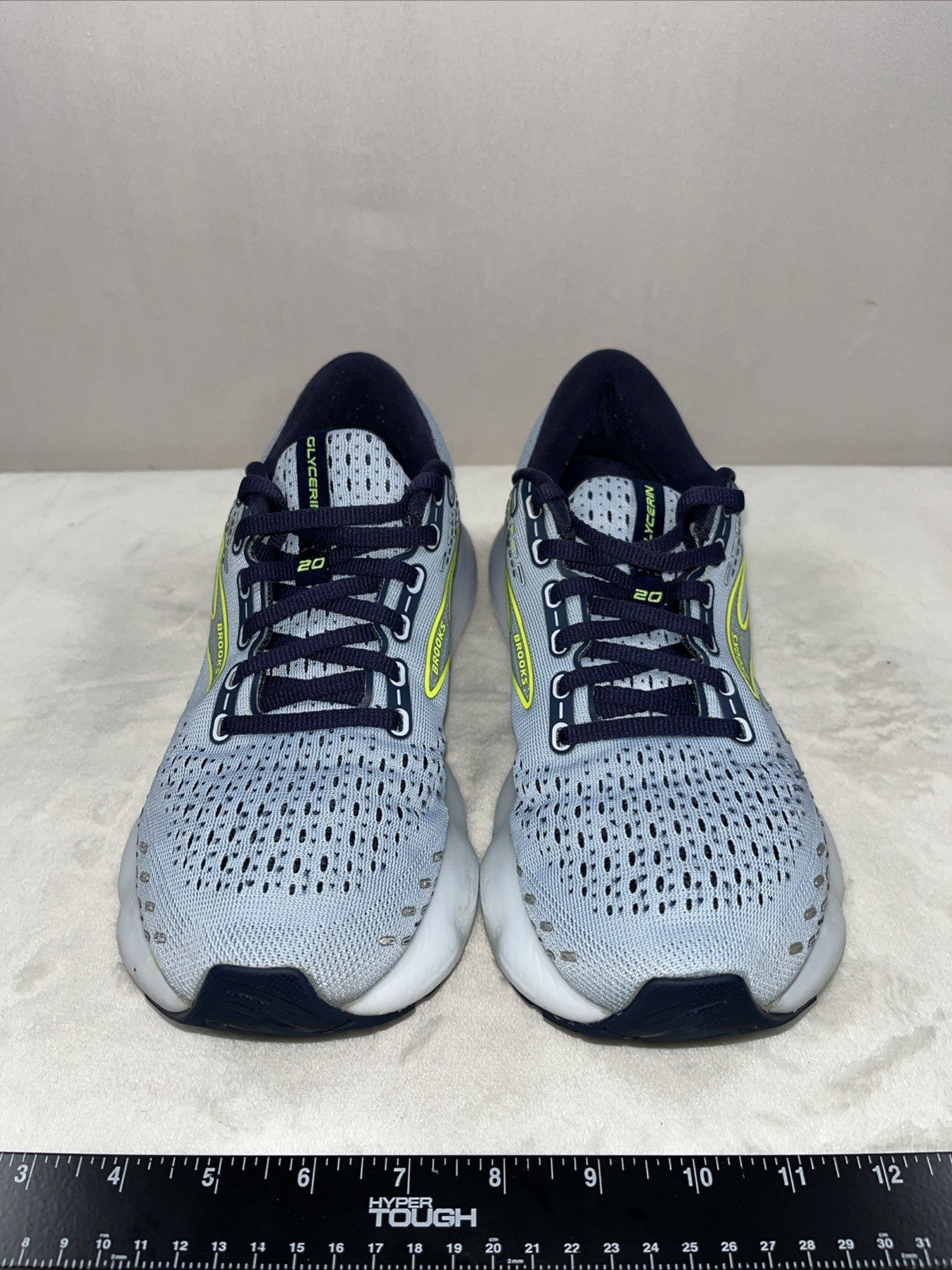 Size 8.5 - Brooks Glycerin GTS 20 Light Blue Nightlife W