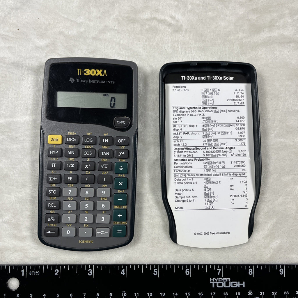 Texas Instruments TI-30Xa Scientific Calculator