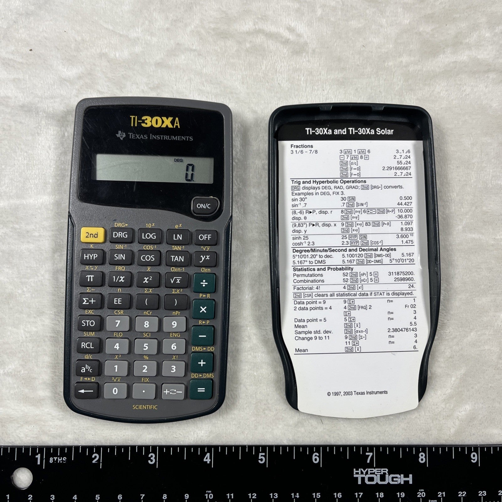 Texas Instruments TI-30Xa Scientific Calculator