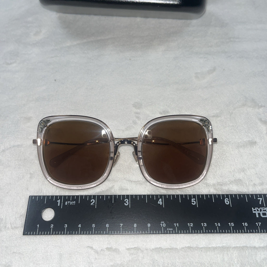 Coach Rose Gold L1081 HC7101B 933113 53-23-140 Oversized Sunglasses