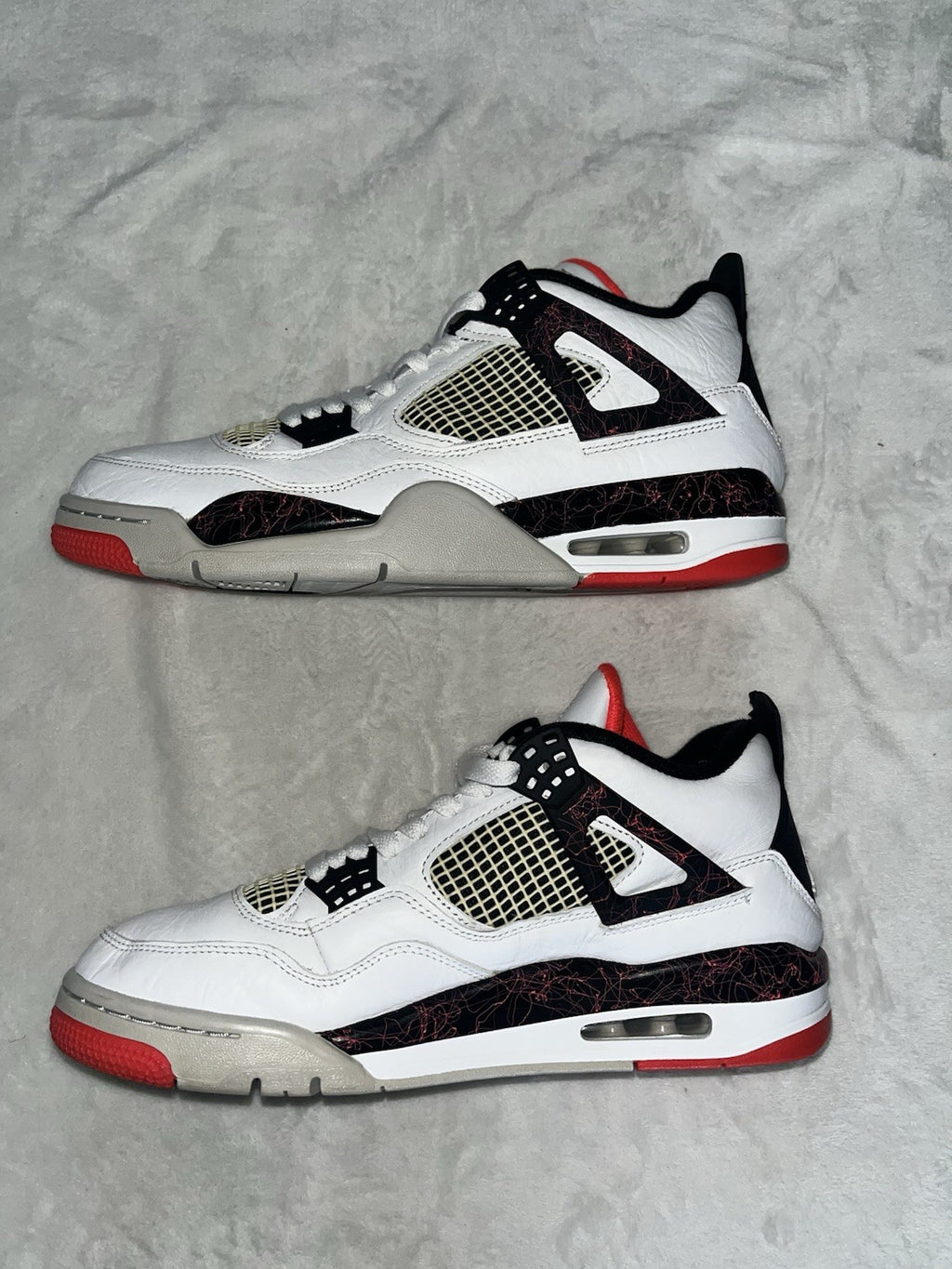 Nike Air Jordan 4 Retro Flight Nostalgia Pale Citron 308497-116 Men's Size 10.5
