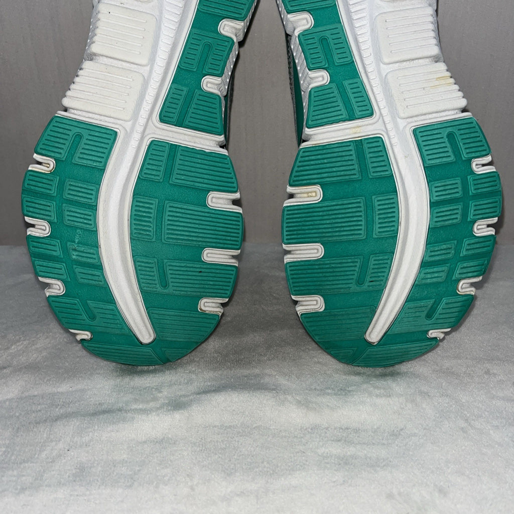 Ryka Women’s Resolute Smt Running Shoes green Silver White Memory Foam Size 8