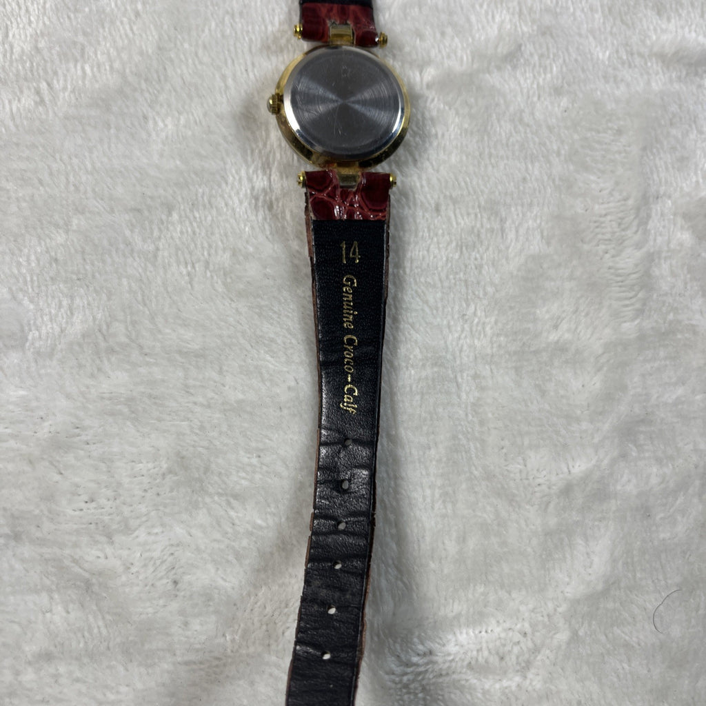 GUCCI 3000.2.L 25mm Gold Dial Qz Women's Vintage Watch