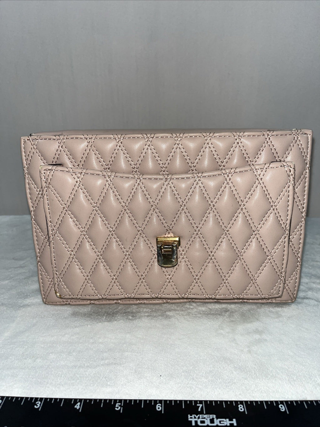 ALDO Niralla Women Quilted Faux Leather Chain Strap Flap Shoulder Crossbody Bag